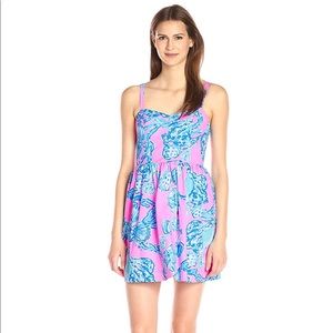 LILLY PULITZER Pink Pout Barefoot Princess Dress